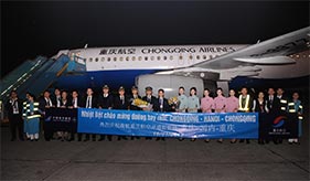 Chào mừng hãng hàng không Chongqing Airlines trở thành khách hàng của VIAGS Nội Bài